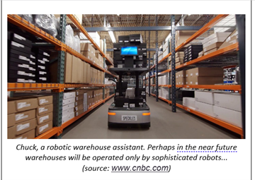 Chuck, a robotic warehouse assistant